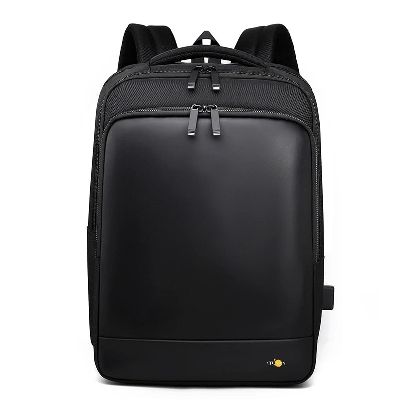 CFUN YA New Fashion Trend Backpack Men Black Business Bagpack 16 Inch Laptop Backpacking Travel Rucksack Male Students Schoolbag