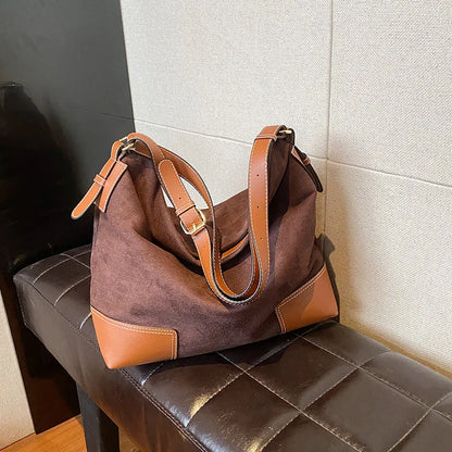 CFUN YA New Fashion Trend Canvas Tote Bag For Women Large Capacity Female Shoulder Crossbody Bags Student Handbag Messenger Pack