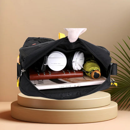 CFUN YA New Fashion Trend Men's Shoulder Bag Outdoor Climbing Hiking Male Shoulder Crossbody Bag Sport Chest Bag Handbag Purse