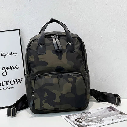 CFUN YA New Fashion Women Backpack 14 Inch Laptop Back Pack Waterproof Female Travel Bagpack Students Schoolbag Unisex Rucksack
