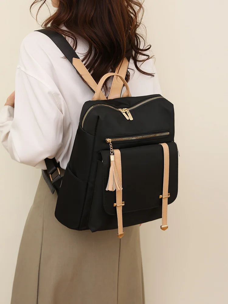 CFUN YA New Fashion Women Backpack Nylon Waterproof Travel Bagpack Anti-Theft Backbag Female Shoulder Bag Mochila Schoolbag