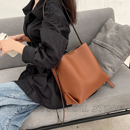 CFUN YA New Fashion Women Shoulder Bag Large Capacity Female Handbag Tote Pack Messenger Handle Bag Bolsas Femininas Bolso Mujer
