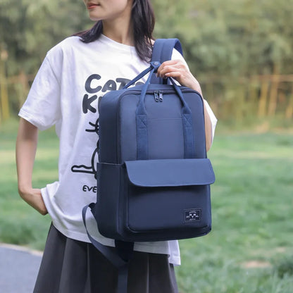 CFUN YA New High Quality Women Backpack 14 15 Laptop Bag Pack Nylon Waterproof Female Travel Rucksack Students Schoolbag Mochila