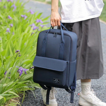 CFUN YA New High Quality Women Backpack 14 15 Laptop Bag Pack Nylon Waterproof Female Travel Rucksack Students Schoolbag Mochila