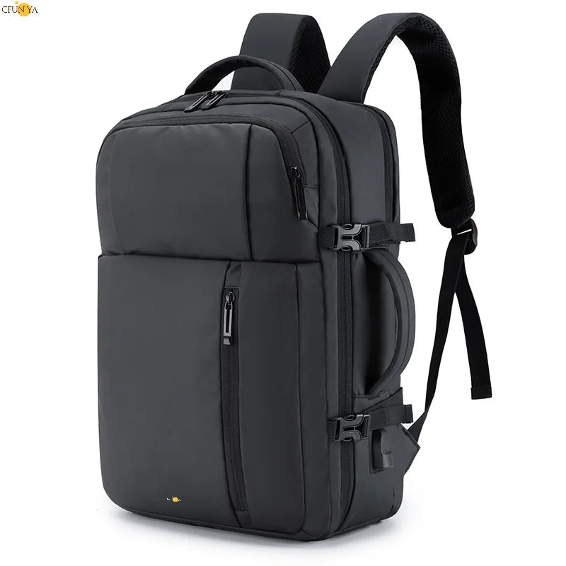 CFUN YA New Junior High School Backpack Students 15.6 Inch Computer Bag Pack Waterproof Travel Knapsack Men's Backpacks Business