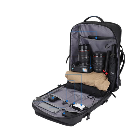 CFUN YA New Junior High School Backpack Students 15.6 Inch Computer Bag Pack Waterproof Travel Knapsack Men's Backpacks Business