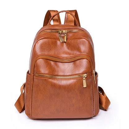 CFUN YA New Kawaii Soft Leather Backpack For Women PU Female Travel Bagpack Teen Student School Bags Bolsos Feminina sac a dos