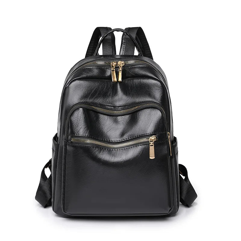 CFUN YA New Kawaii Soft Leather Backpack For Women PU Female Travel Bagpack Teen Student School Bags Bolsos Feminina sac a dos