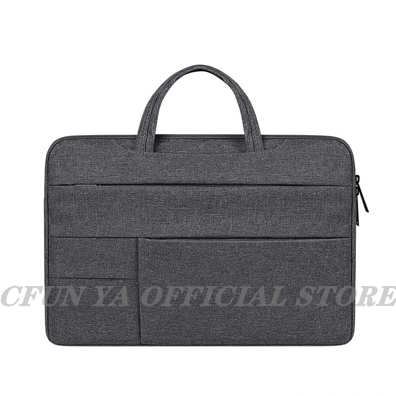 CFUN YA  New Laptop Bag 15.6 14.2 13 Briefcases Laptop Bags for MacBook Air Case Notebook Bag For MacBook Pro Computer HandbaG