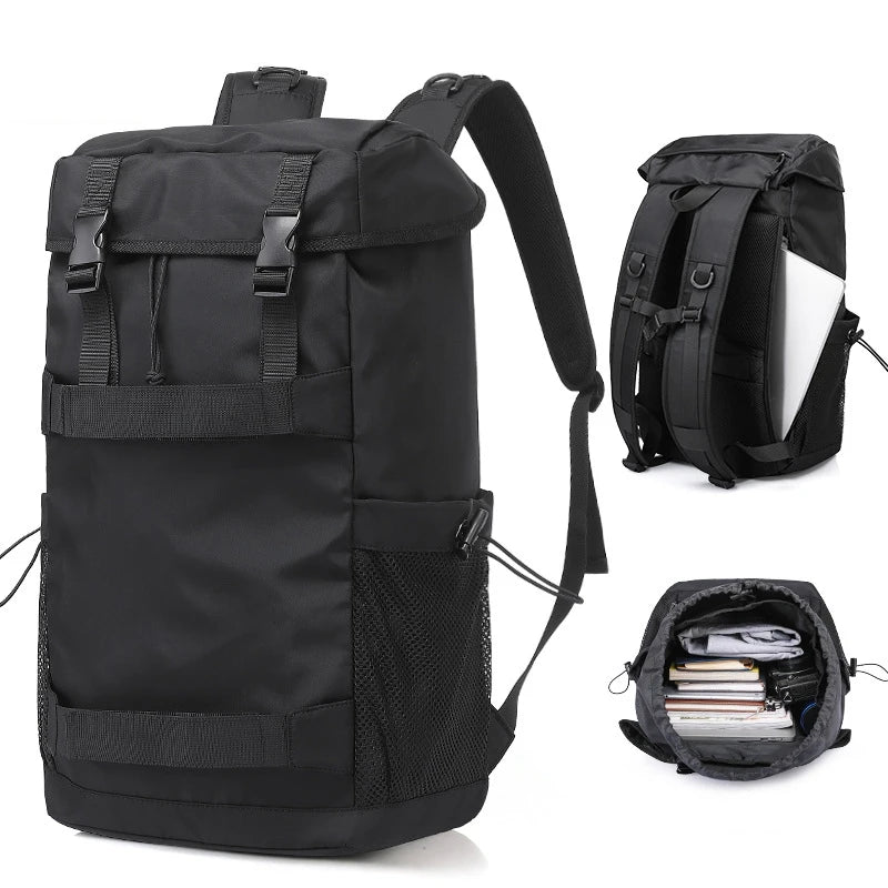 CFUN YA New Luxury Backpack Men's Leisure Shoulder Bags Fashion Travel Outdoor Knapsack Male Large Capacity Student Computer Bag