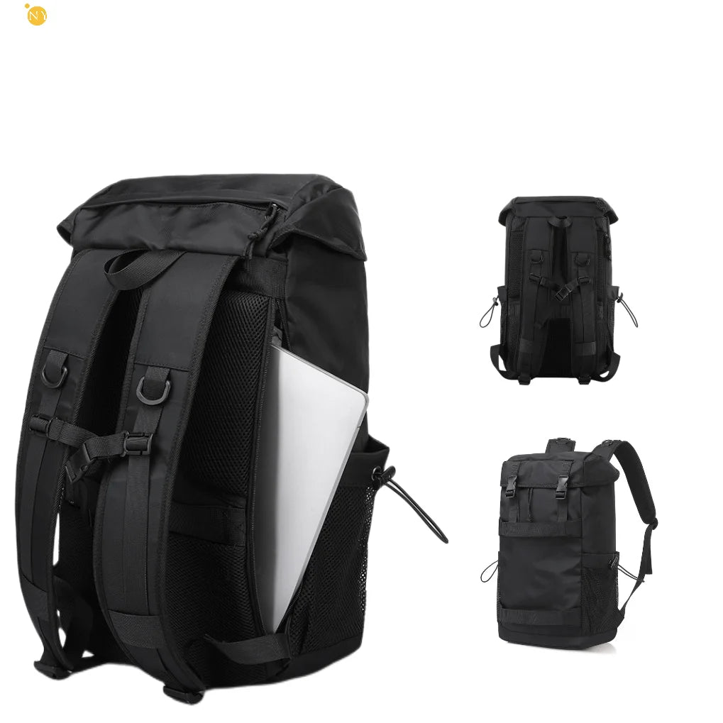CFUN YA New Luxury Backpack Men's Leisure Shoulder Bags Fashion Travel Outdoor Knapsack Male Large Capacity Student Computer Bag