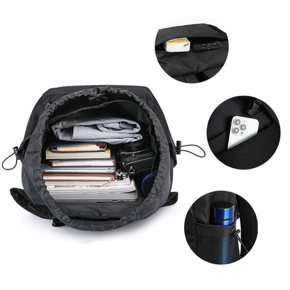 CFUN YA New Luxury Backpack Men's Leisure Shoulder Bags Fashion Travel Outdoor Knapsack Male Large Capacity Student Computer Bag