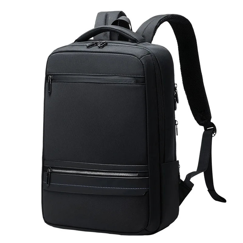 CFUN YA New Luxury Black 15.6 Inch Laptop Bag Backpack Large  Men Women Bagpack Business Anti-Theft Backpacks Rucksack Schoolbag