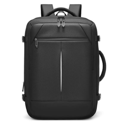 CFUN YA New Luxury Business Backpack Men Expandable 17 Laptop Backpack Anti-Theft Travel Knapsack Student Schoolbag Male Handbag