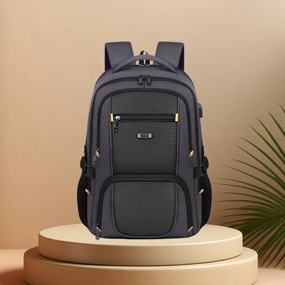CFUN YA New Luxury Business Men's Backpack Large Capacity 15 17 Latop Bag Back Bag Male Travel Knapsack Sport Bookbag Students