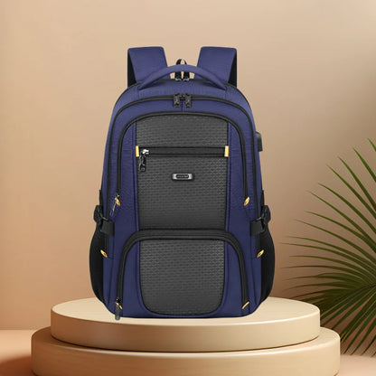 CFUN YA New Luxury Business Men's Backpack Large Capacity 15 17 Latop Bag Back Bag Male Travel Knapsack Sport Bookbag Students