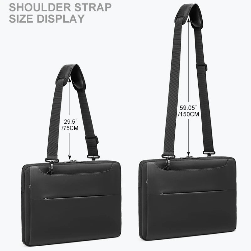 CFUN YA New Luxury Business Men's Bag Business 15.6 Laptop Bag Travel Male Shoulder Cross Bag Briefcase Handbag Messenger Pack