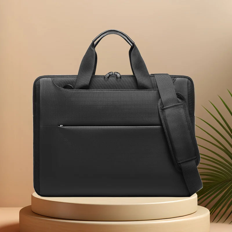 CFUN YA New Luxury Business Men's Bag Business 15.6 Laptop Bag Travel Male Shoulder Cross Bag Briefcase Handbag Messenger Pack