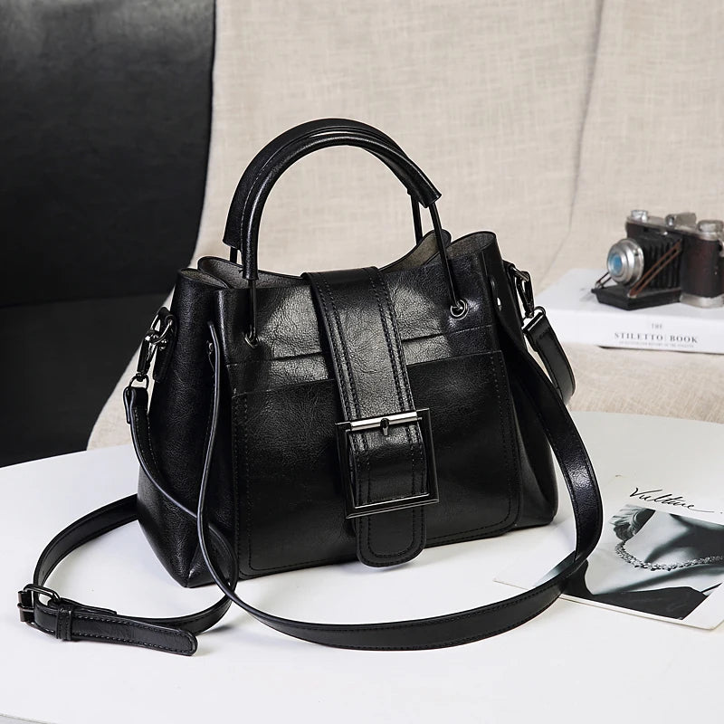 CFUN YA New Luxury Fashion Women Handbag PU Leather Causal Female Shoulder Crossbody Bag Messenger Tote Bags Sac a Mains Femme