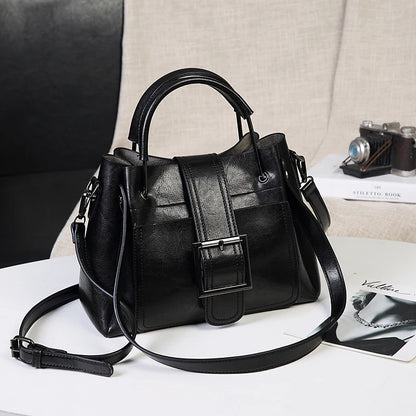 CFUN YA New Luxury Fashion Women Handbag PU Leather Causal Female Shoulder Crossbody Bag Messenger Tote Bags Sac a Mains Femme
