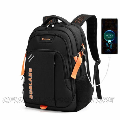 CFUN YA New Luxury High School Backpack Student 15.6 Laptop Bag Pack Computer Women Men Travel Rucksack Schoolbag Mochila Hombre