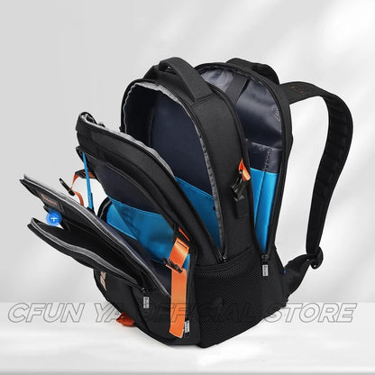 CFUN YA New Luxury High School Backpack Student 15.6 Laptop Bag Pack Computer Women Men Travel Rucksack Schoolbag Mochila Hombre