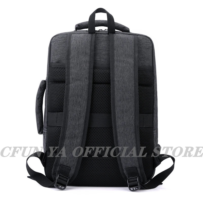 CFUN YA New Luxury Large Business Backpack 15.6 Inch Waterproof Laptop Back Pack Men College Office School Bag Computer Bagpack