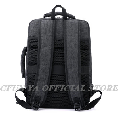 CFUN YA New Luxury Large Business Backpack 15.6 Inch Waterproof Laptop Back Pack Men College Office School Bag Computer Bagpack