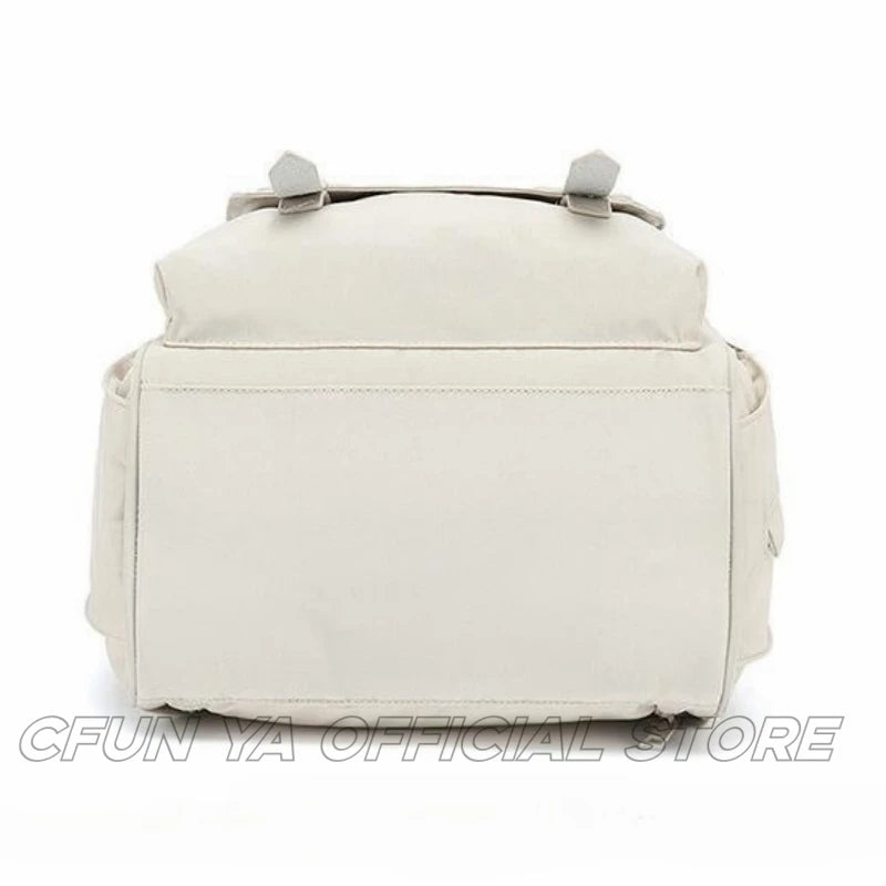 CFUN YA New Luxury Mummy Backpack Large Capacity Nappy Diaper Bagpack USB 14 Inch Laptop Bag For Women Travel Rucksack Mochilas