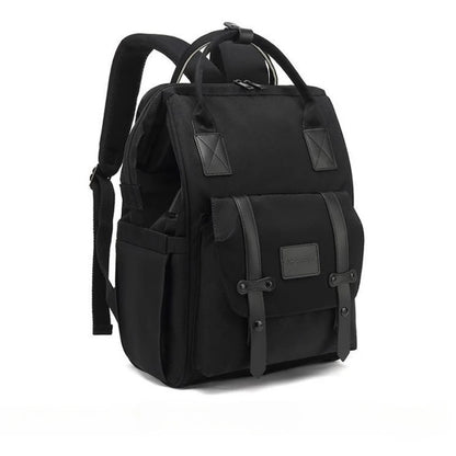 CFUN YA New Luxury Mummy Backpack Large Capacity Nappy Diaper Bagpack USB 14 Inch Laptop Bag For Women Travel Rucksack Mochilas