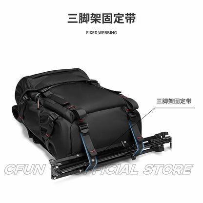 CFUN YA New Luxury Outdoor Travel Backpack For Men Large Capacity 16 Computer Bag Hiking Camping Bagpack Male Business Backpacks