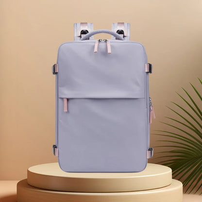 CFUN YA New Luxury Women's Backpack Large 15.6 Laptop Bagpack Waterproof Travel Rucksack Female Shoulder Bag Students Schoolbag