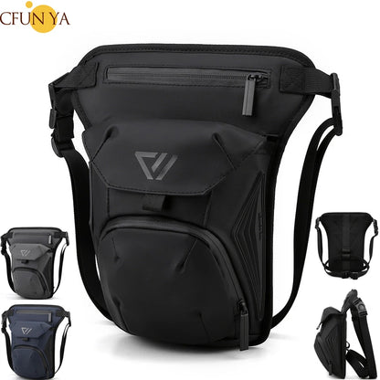 CFUN YA New Outdoor Leg Bag For Men Multifunction Waterproof Male Chest Bag Travel Riding Climbing Waist Packs Boy Shoulder Pack