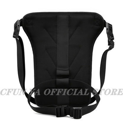 CFUN YA New Outdoor Leg Bag For Men Multifunction Waterproof Male Chest Bag Travel Riding Climbing Waist Packs Boy Shoulder Pack