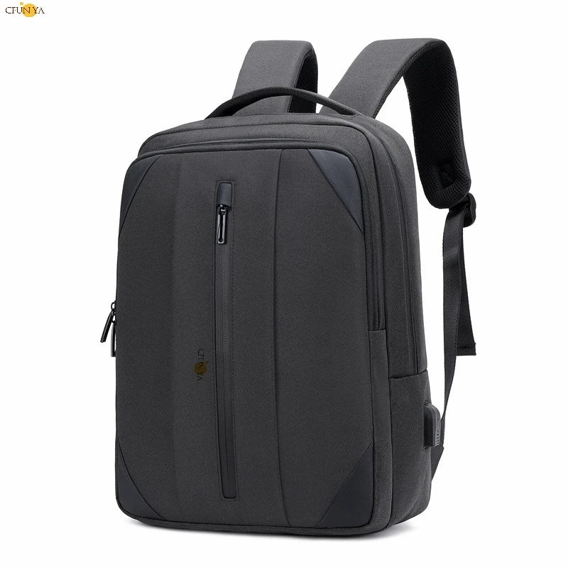 CFUN YA New Simple Men Backpack Oxford Waterproof Travel Bagpack Boys Computer Bag Students Schoolbag Women's Backpacking Trend