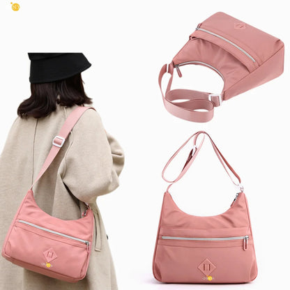 CFUN YA New Summer Boho Women Handbag FemaleTote Bags Nylon Waterproof Purse Ladies Cross Shoulder Bag Messenger Top Handle Bag