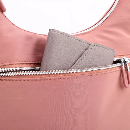 CFUN YA New Summer Boho Women Handbag FemaleTote Bags Nylon Waterproof Purse Ladies Cross Shoulder Bag Messenger Top Handle Bag