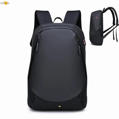 CFUN YA New Summer Trend Travel Backpack Lightweight Male Shoulder Bags Waterproof  Earphone Port Men's 15.6 Laptop Backpacks