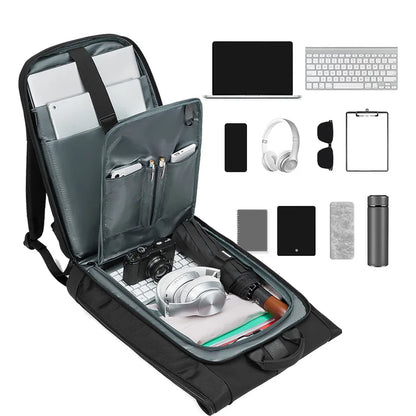 CFUN YA New Trend 2024 Causal Backpack For Men Foldable Male Teen Boy Travel Bagpack 15.6 Laptop Bag Students Schoolbag Mochilas