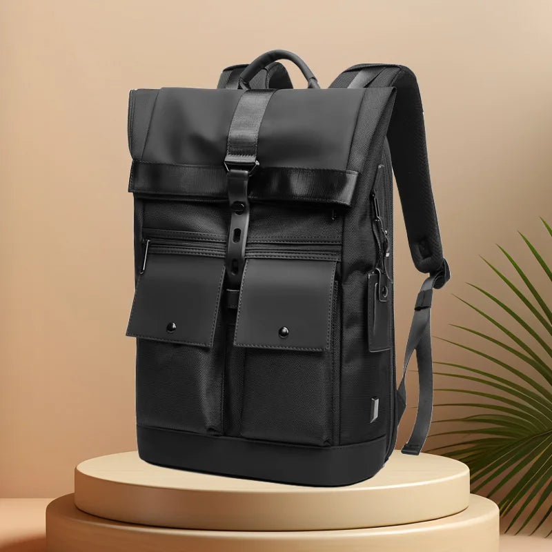 CFUN YA New Trend 2024 Causal Backpack For Men Foldable Male Teen Boy Travel Bagpack 15.6 Laptop Bag Students Schoolbag Mochilas