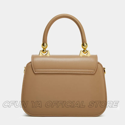 CFUN YA New Trend 2024 Fashion Square Bag Women Luxury PU Teen Girl Shoulder Crossbody Bags Female Handbag Purse сумка женская