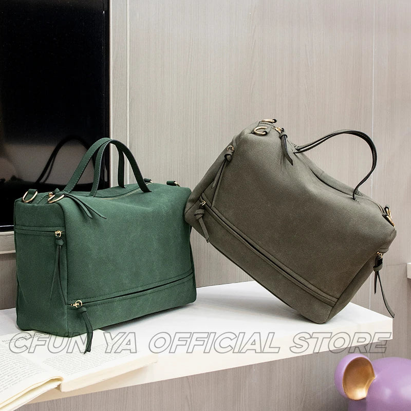 CFUN YA New Trend 2024 Luxury Women Bag Large Capacity Female Shoulder Cross Bag Lady Handbag  Messenger Handle Bags Totes 가방