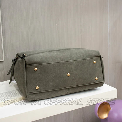 CFUN YA New Trend 2024 Luxury Women Bag Large Capacity Female Shoulder Cross Bag Lady Handbag  Messenger Handle Bags Totes 가방