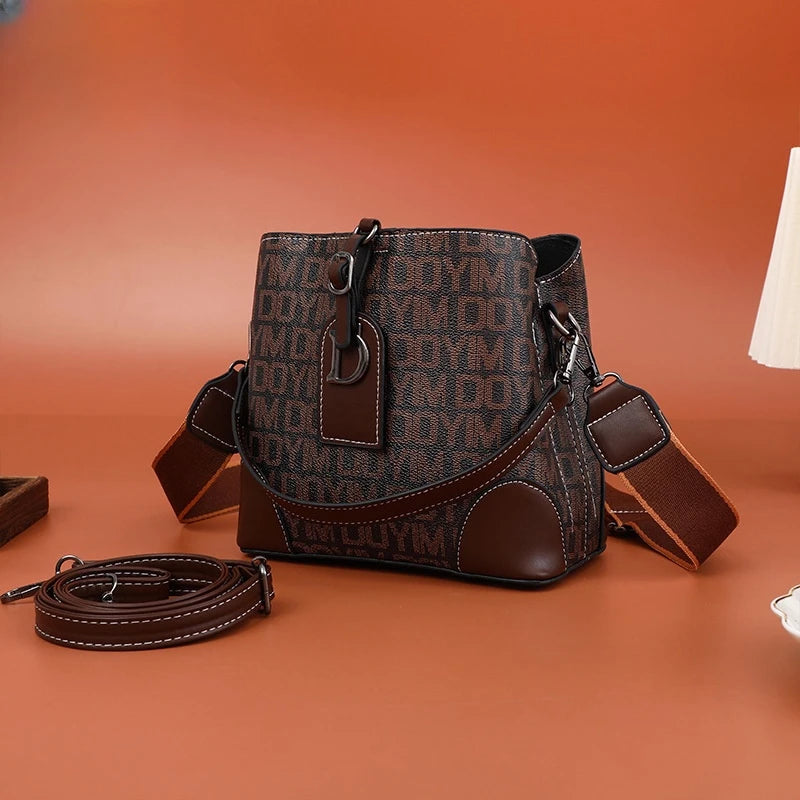 CFUN YA New Trend Bucket Bag For Women PU Leather Female Shoulder Cross Bags Messenger Tote Handbag Ladies сумка женская Blso