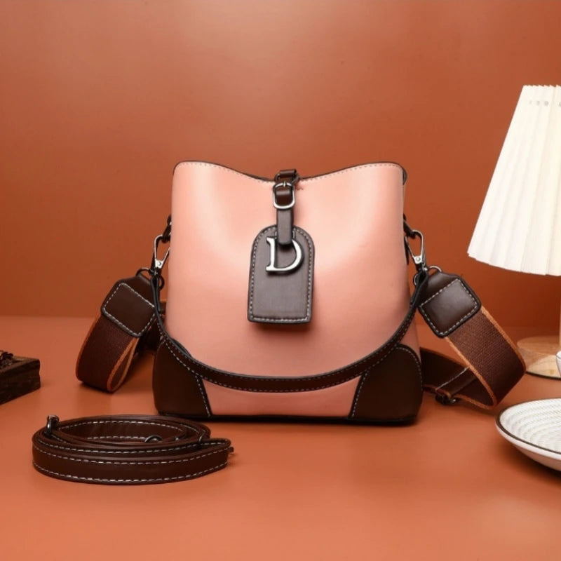 CFUN YA New Trend Bucket Bag For Women PU Leather Female Shoulder Cross Bags Messenger Tote Handbag Ladies сумка женская Blso