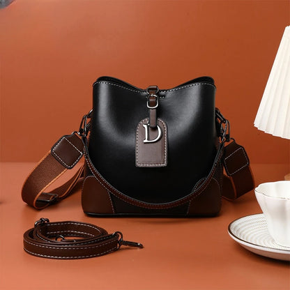 CFUN YA New Trend Bucket Bag For Women PU Leather Female Shoulder Cross Bags Messenger Tote Handbag Ladies сумка женская Blso