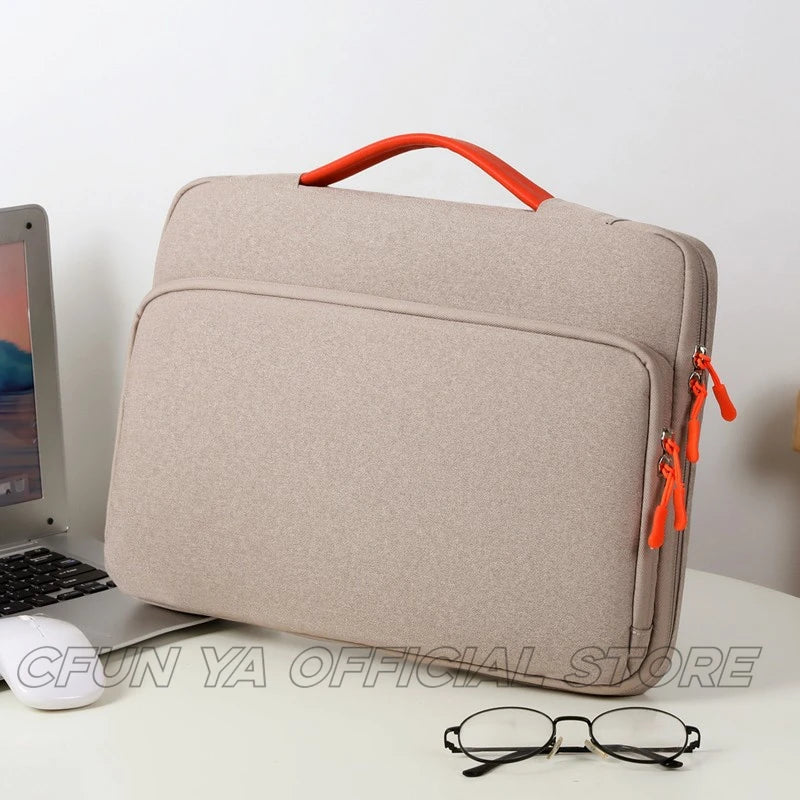 CFUN YA New Trend Business Men's Handbag Multifunction Laptop Bag Male Messenger Pack Briefcase Bags Document Shorckproof Bag