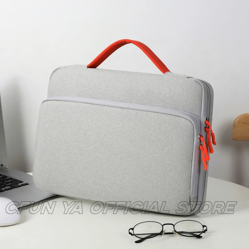 CFUN YA New Trend Business Men's Handbag Multifunction Laptop Bag Male Messenger Pack Briefcase Bags Document Shorckproof Bag