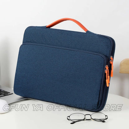 CFUN YA New Trend Business Men's Handbag Multifunction Laptop Bag Male Messenger Pack Briefcase Bags Document Shorckproof Bag