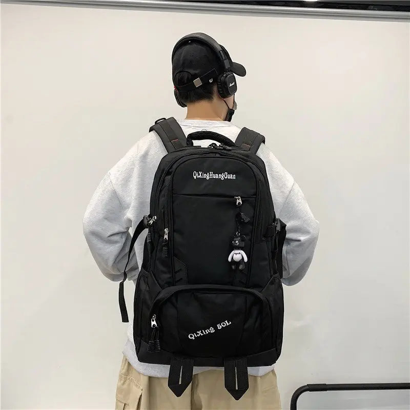 CFUN YA New Trend College Student Backpack Large Capacity Oxford Waterproof Teenager Boys Schoolbag Travel Bagpack Mochilas